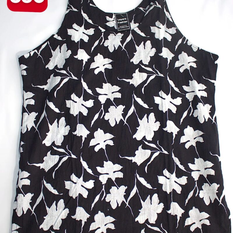 Sleeveless Printed Women’s Top